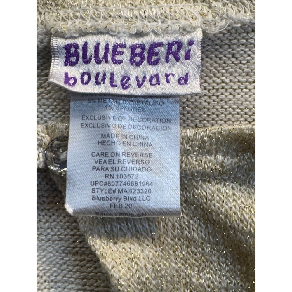 Lot Girls Cardigan Gymboree Pink Mouse Cat Jack White Blueberi Blvd Gold Shrug - Picture 7 of 8
